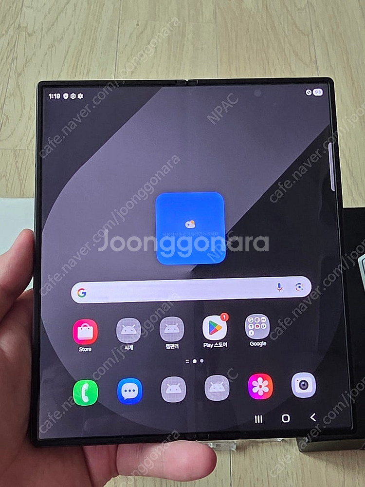 갤럭시 Z 폴드6 1TB 자급제 크래프티드 블랙 판매합...--6