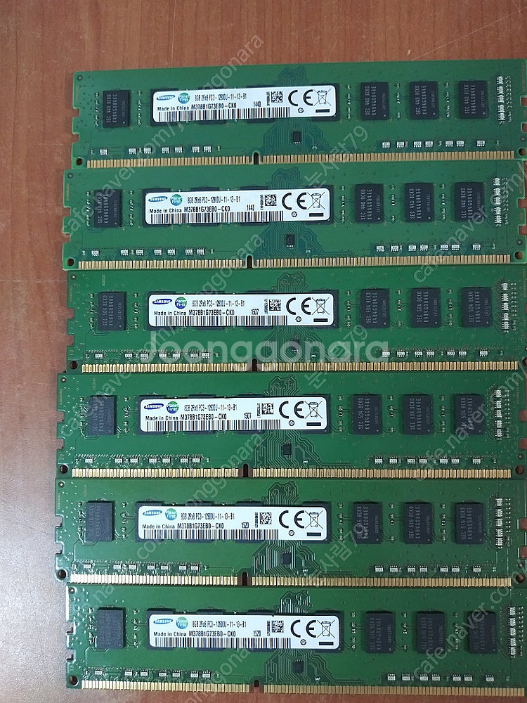 삼성전자 DDR3 8G 12800U 양면4개 (RAM,...--0