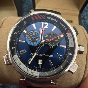 루이비통 땅부르 레가타 탕부르 44mm 시계 (로렉스 오메가 까르띠에 불가리 브레게 위블로 쇼메 쇼파드 x)