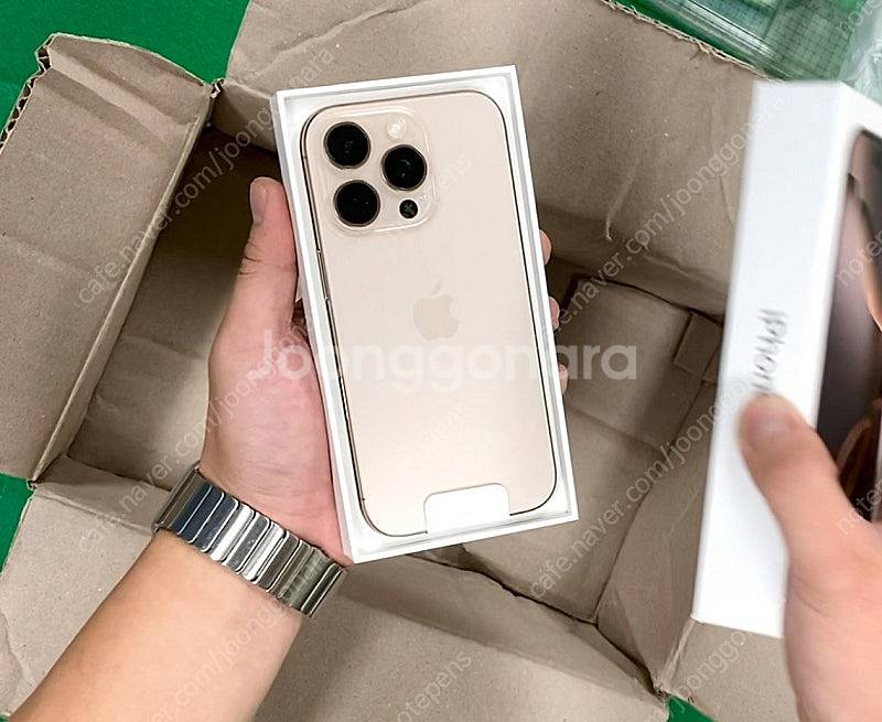 아이폰16프로 256GB 데저트티타늄 자급제 미개봉 미...--0