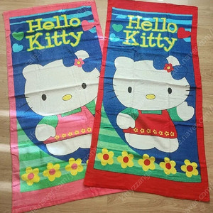 고전키티 대형 비치타올 (90년대제품) 헬로키티