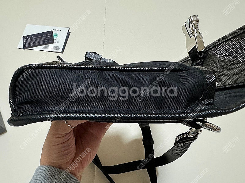 프라다 리나일론 사피아노 가죽 휴대폰 케이스 2ZH10...--9