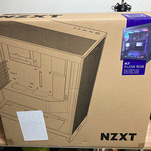 NZXT H7 flow RGB V2 풀박스 민트급