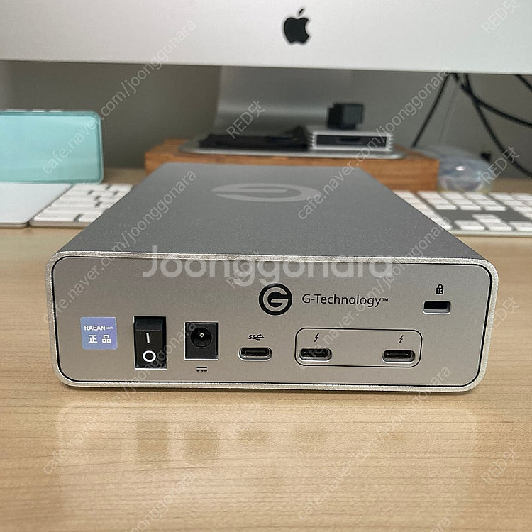 영상 편집용 G테크놀로지 G드라이브 6TB 썬더볼트3 ...--2