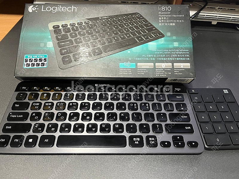 로지텍 K810, 마이크로소프트 키패트--0