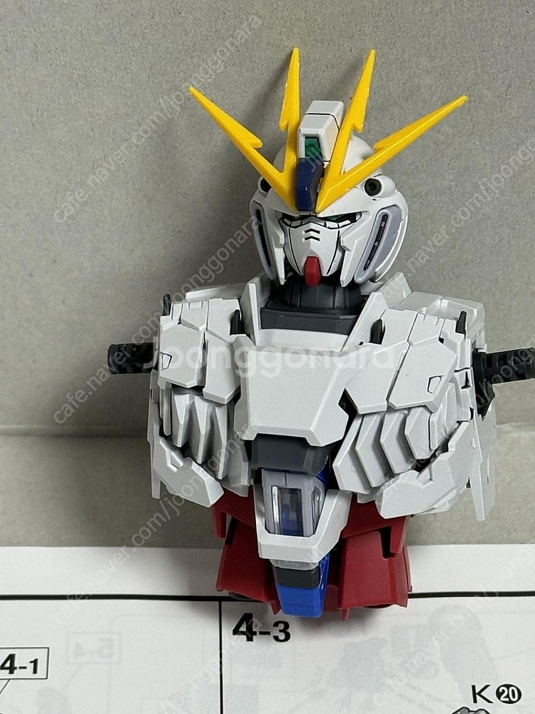 반다이 MG 부분조립 내러티브 버카 건담+델피데칼 판매합니다--0