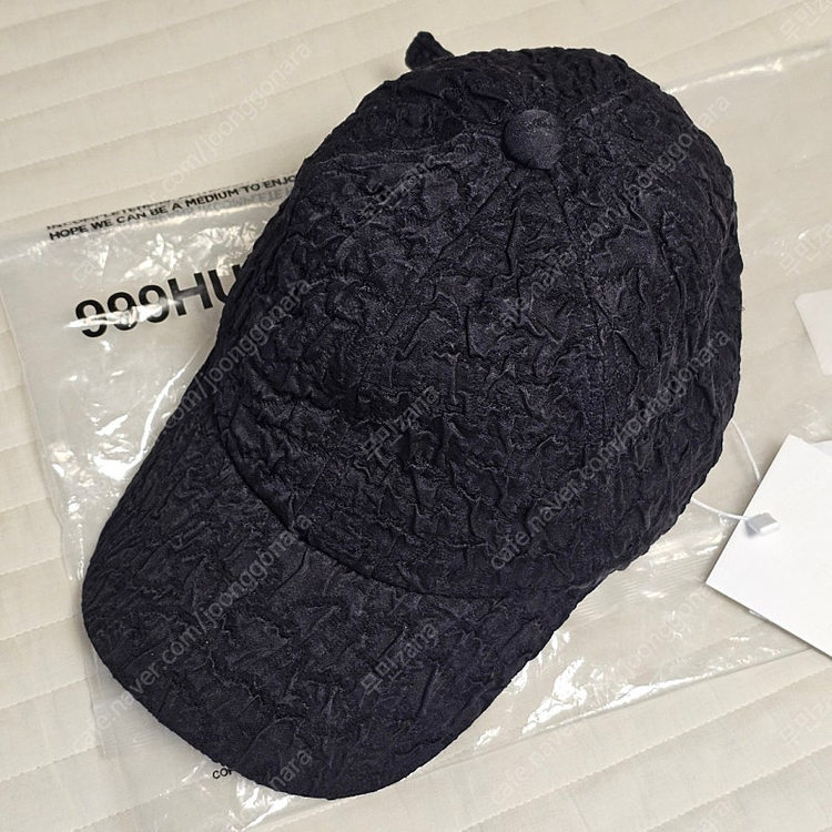 새제품) 999휴머니티 윙클 크링클 볼캡 모자 남자 여자 이미지