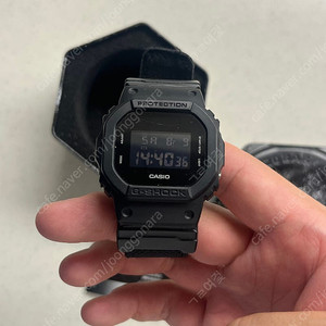 [정품] 지샥 DW-5600BBN 코듀라 밴드