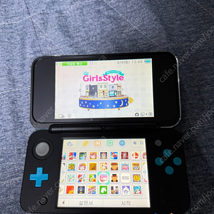 닌텐도 2ds xl 128g (걸스스타일, 튀동숲 등 게임다수)