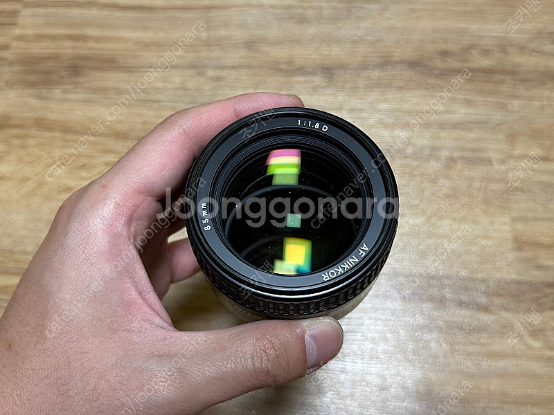 니콘 85mm 1.8 D렌즈 전투형 팝니다--1