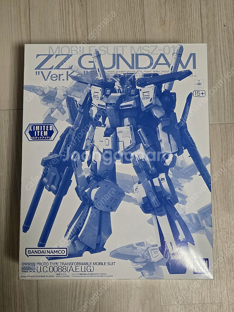 MG ZZ 건담 (더블제타) ver.ka 클리어 팝니다--0