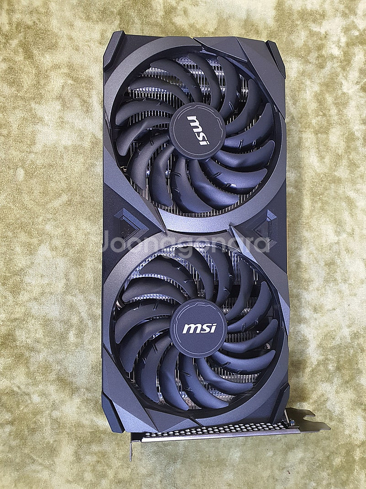 그래픽카드 MSI RTX 3060TI 상태좋아요--0