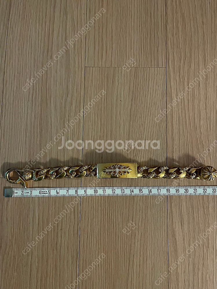 크롬st 22k 집게팔찌--4