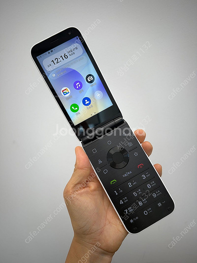 M120 (MIVE)마이브 스타일폴더폰 화이트 32기가...--0