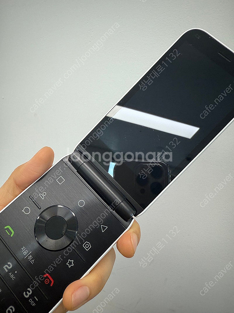 M120 (MIVE)마이브 스타일폴더폰 화이트 32기가...--7