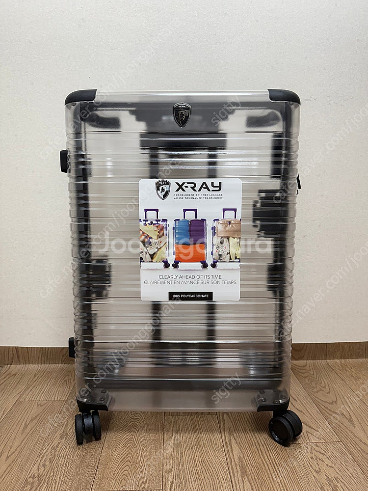 폴리카보네이트 투명캐리어 24/28인치 2개 (새상품)--2