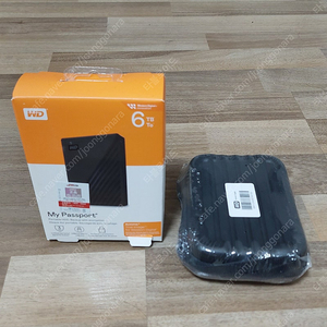 WD My Passport 6TB 외장하드 + 하드케이스 파우치 (마이 패스포트 6테라)