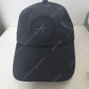 스톤아일랜드 블랙 볼캡 새것