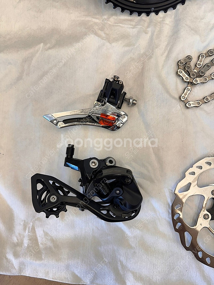 시마노 105 12단 유압디스크 기계식 그룹셋 완전새것--1