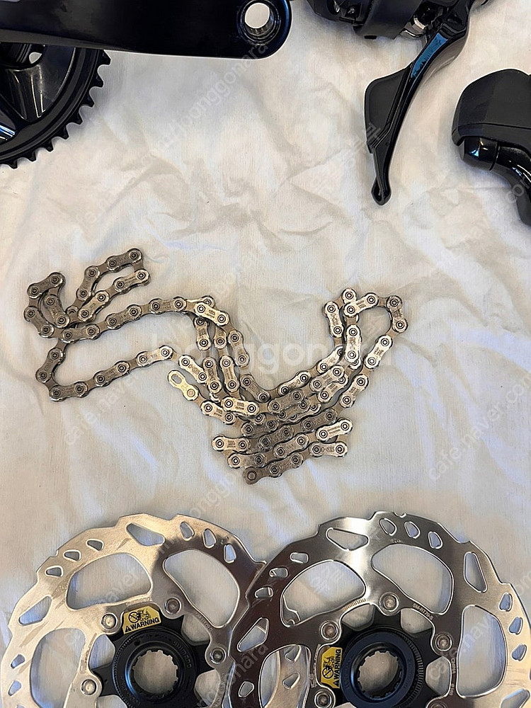 시마노 105 12단 유압디스크 기계식 그룹셋 완전새것--4