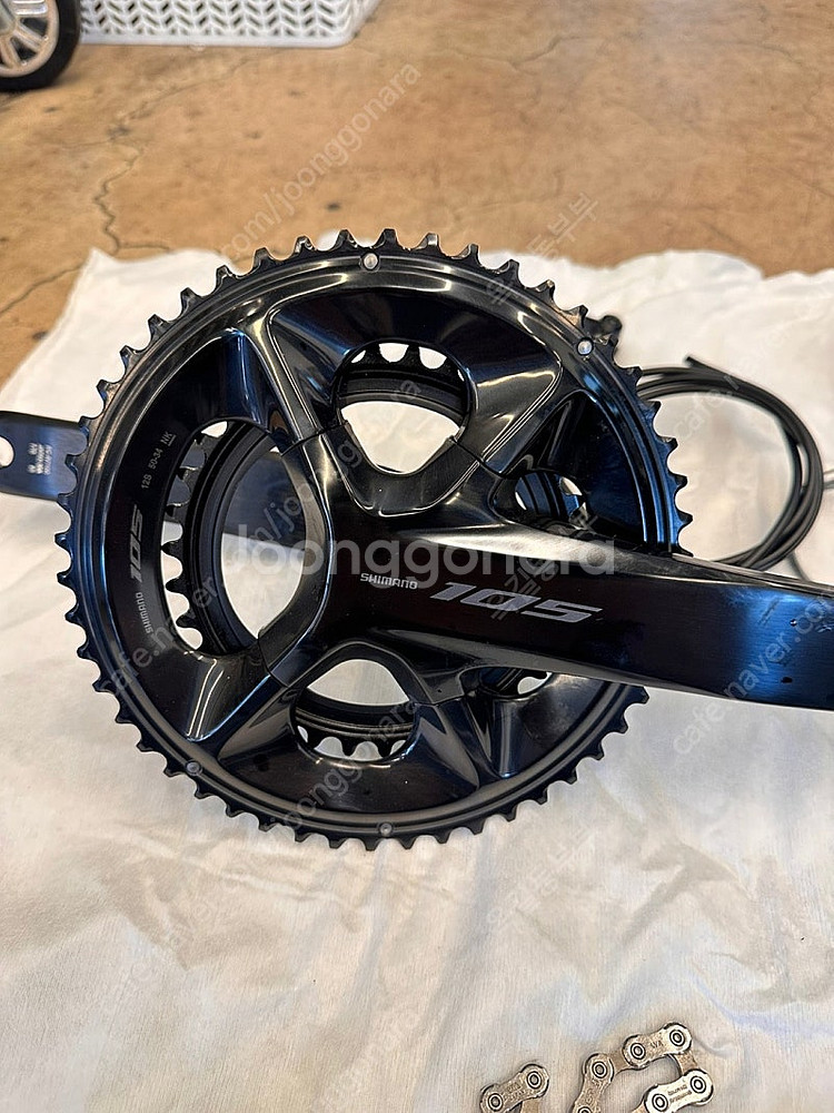 시마노 105 12단 유압디스크 기계식 그룹셋 완전새것--6