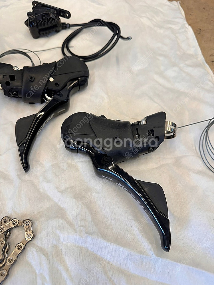 시마노 105 12단 유압디스크 기계식 그룹셋 완전새것--7