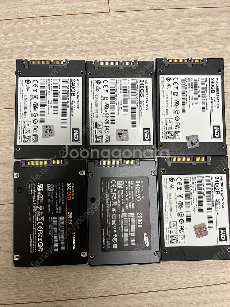2.5” Sata3 SSD 250G--1