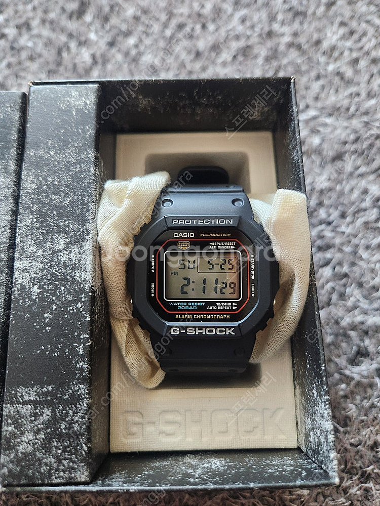 지샥 DW-5600RL-1DR 판매합니다(25년 7월 ...--1