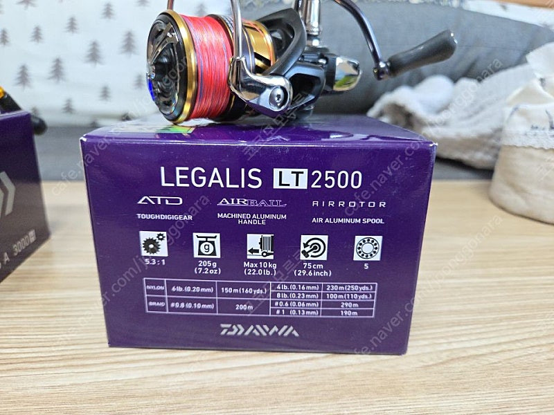 나스키 2000, 레브로스 A 3000H 보조스풀 1개, 레가리스 LT2500--2