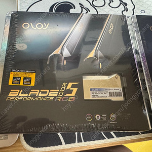 미개봉 ) 올로와이 OLOY 메모리 DDR5-6000 CL32 BLADE RGB 미러패키지 32GB (16*2EA) 2set 하이닉스 A다이 언락 판매합니다.
