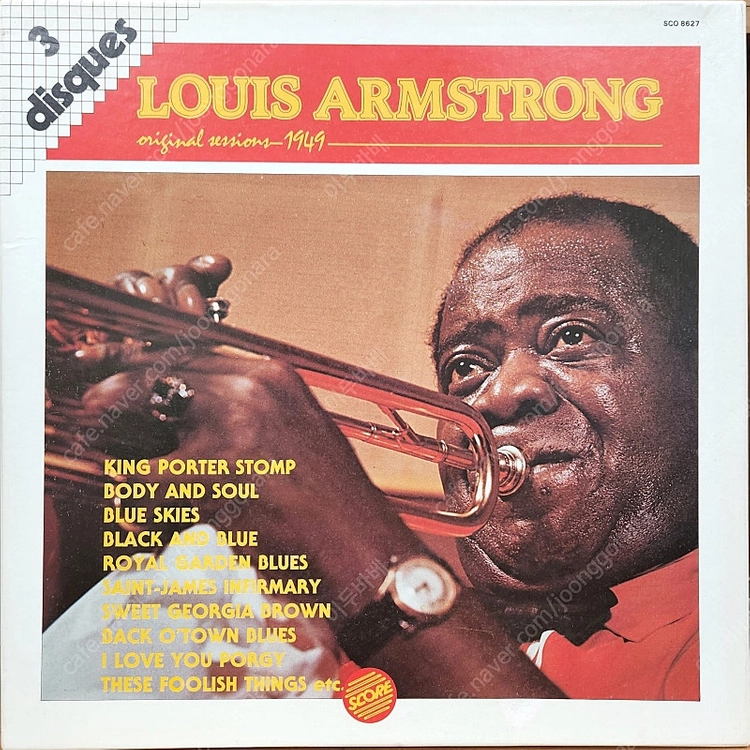 루이 암스트롱 Original Sessions 1949 수입 음반 재즈 3 LP 희귀반 가격인하! 이미지