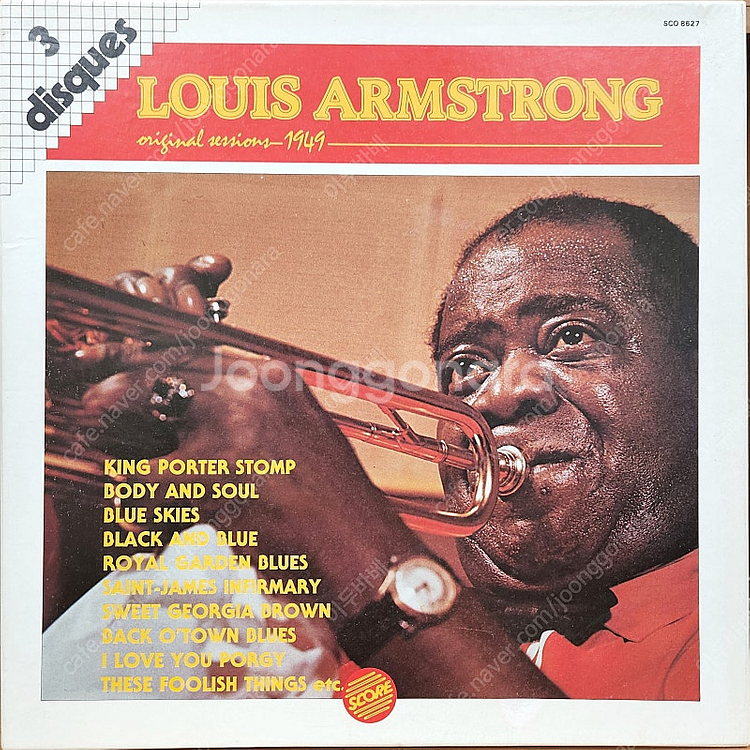 루이 암스트롱 Original Sessions 1949 수입 음반 재즈 3 LP 희귀반 가격인하! - 안심되는 중고거래