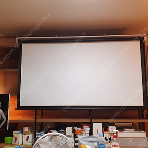 LG 시네빔 TV 미니빔 빔프로젝터 PF50KS + 윤씨네 80인치 와이드스크린 + 보스 사운드바 + 액세서리 풀세트