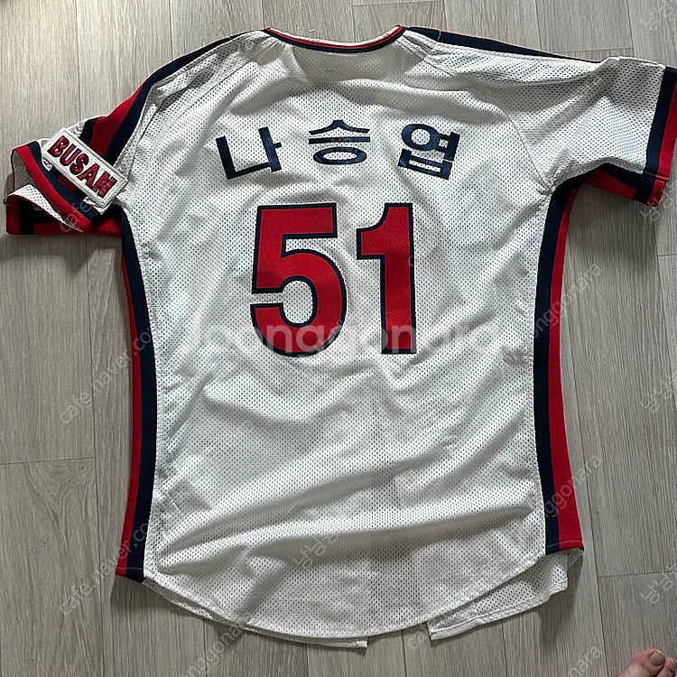 롯데자이언츠 챔피언 유니폼 나승엽 마킹--1