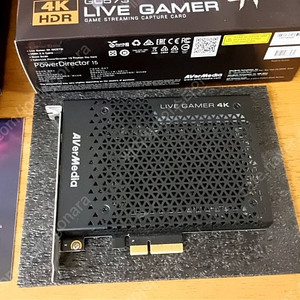 에버미디어 4K HDR캡쳐보드 GC573팝니다.