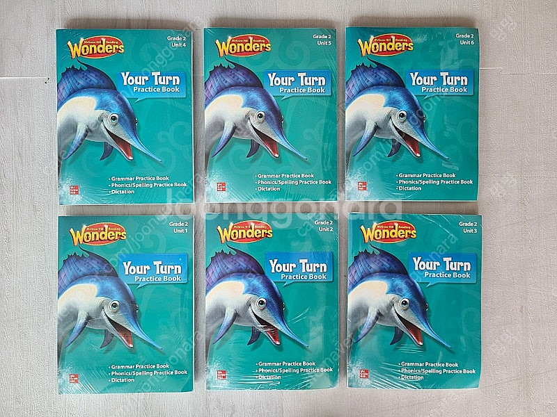미국교과서 원더스 G2 풀세트 미개봉 (택포)--1