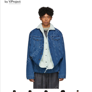 Y-project Y프로젝트 셰르파 데님자켓