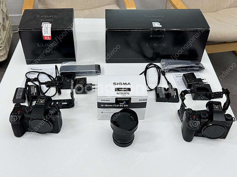 파나소닉 s5m2x 2대 / 시그마 렌즈 10-18 f...--0