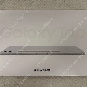 갤럭시탭 S10+ 플러스 256 플래티넘 실버 미개봉 새상품 90만원 판매합니다