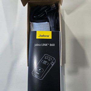 Jabra 자브라 콜센터상담 증폭기Link860 세트 새제품