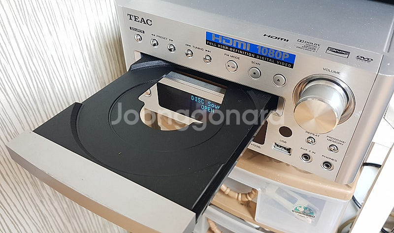 TEAC DVD 리시버 DR-H338i,올인원 앰프--4