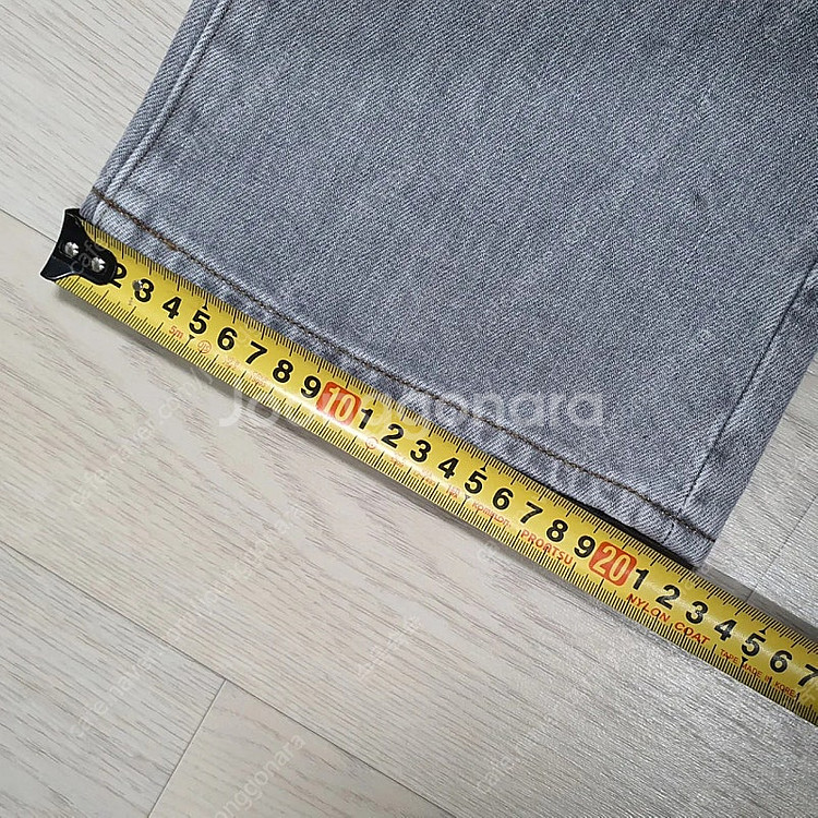 시오타 수빈 코튼 플레어 데님 30 헤릴 코모리 캐피탈--8