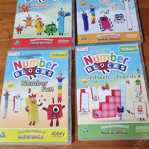 넘버블럭스 DVD 4장