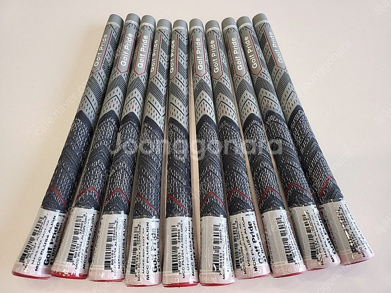 골프프라이드 스탠다드 10개세트 MCC PLUS4 얼라인 그레이--0