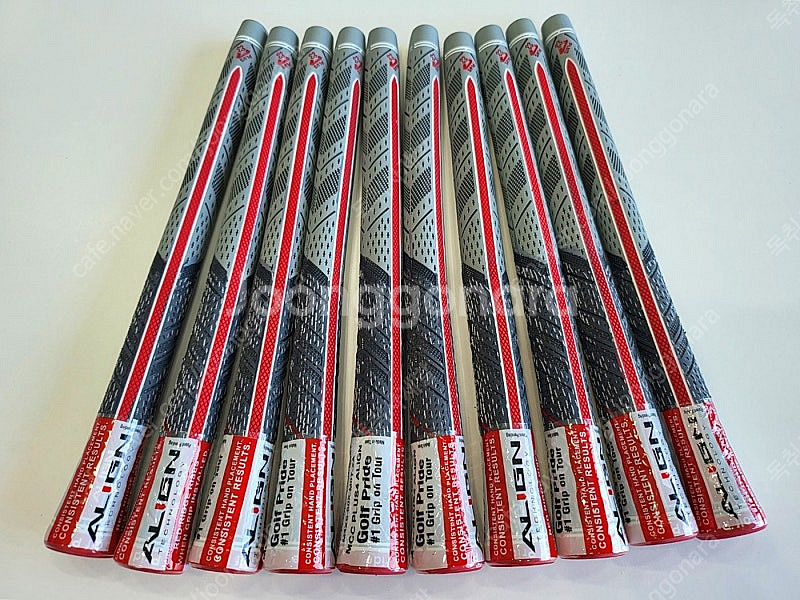 골프프라이드 스탠다드 10개세트 MCC PLUS4 얼라인 그레이--7