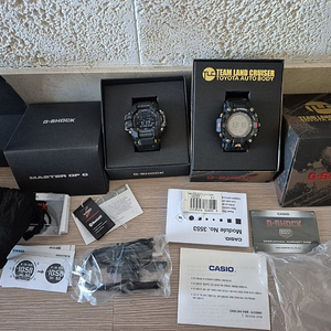 지샥 신형 레인지맨 GPR-H1000 GW-9500TLC-1DR 토요타 오토 바디 팀랜드 크루저 한정판 미사용 시계