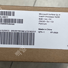 [미개봉세제품] MS 서피스고4 10.5" 256GB 팝니다.