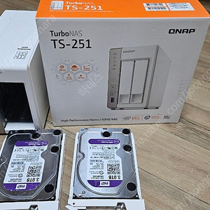 QNAP TS-251 NAS 6테라 팝니다.