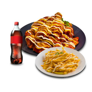 [호식이두마리] 맵시크치킨(hot)+체다마요감자튀김+콜라 / 맘스터치 후라이드 빅싸이순살