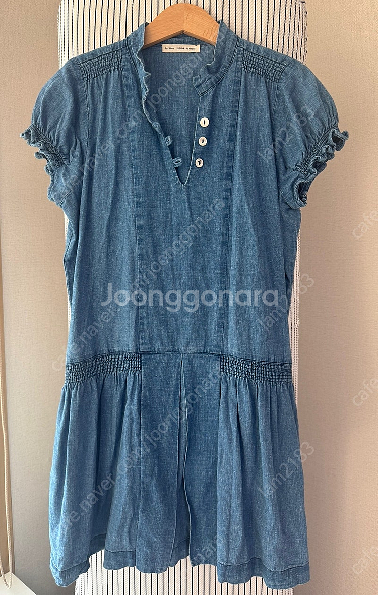 수어플룸 린넨 원피스(8-9세)--0